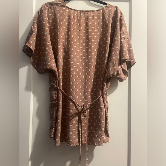 Wrap Style Blouse - Picture 2 of 4